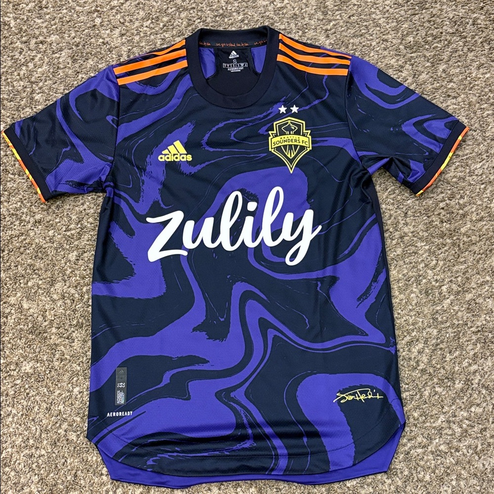 Adidas Seattle Sounders FC Jimi Hendrix Purple Haze Zulily Jersey